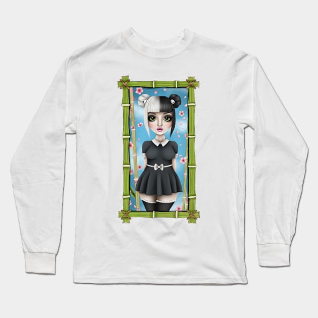 Mandy Pandy Long Sleeve T-Shirt by AmberlyJane